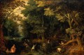 Latona and the Lycian Peasants Flemish Jan Brueghel the Elder woods forest